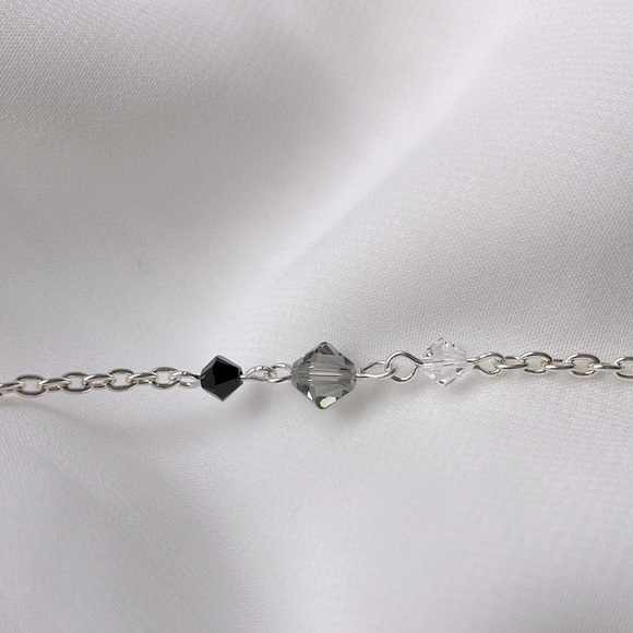 Extra Long Crystal Necklace - Picture 5 of 8